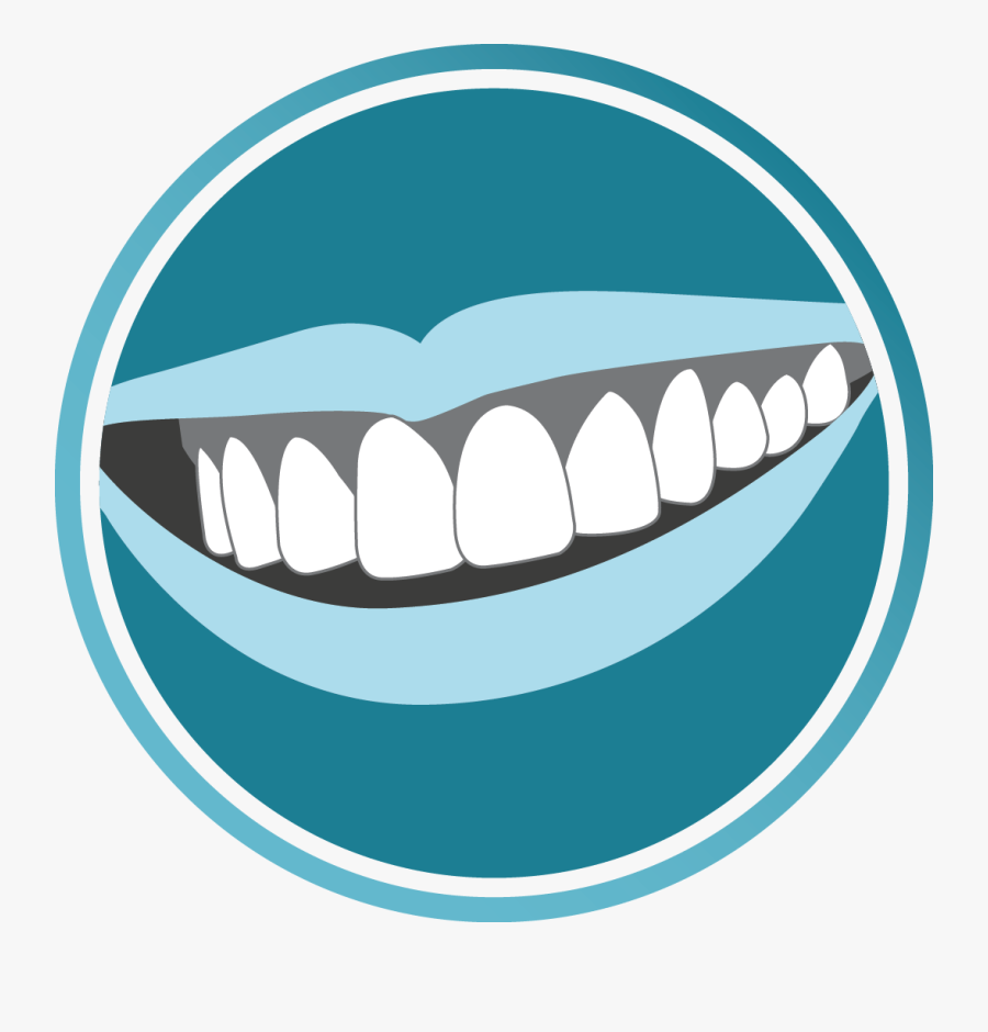 Teeth Clip Smoker - Mouth Hygiene Icon Png, Transparent Clipart