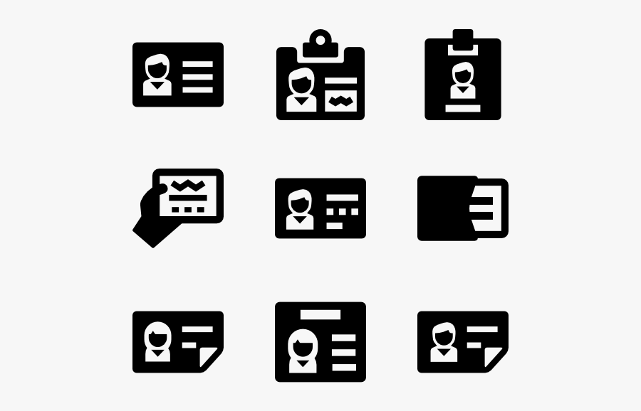 Employee Cards - Media Png, Transparent Clipart