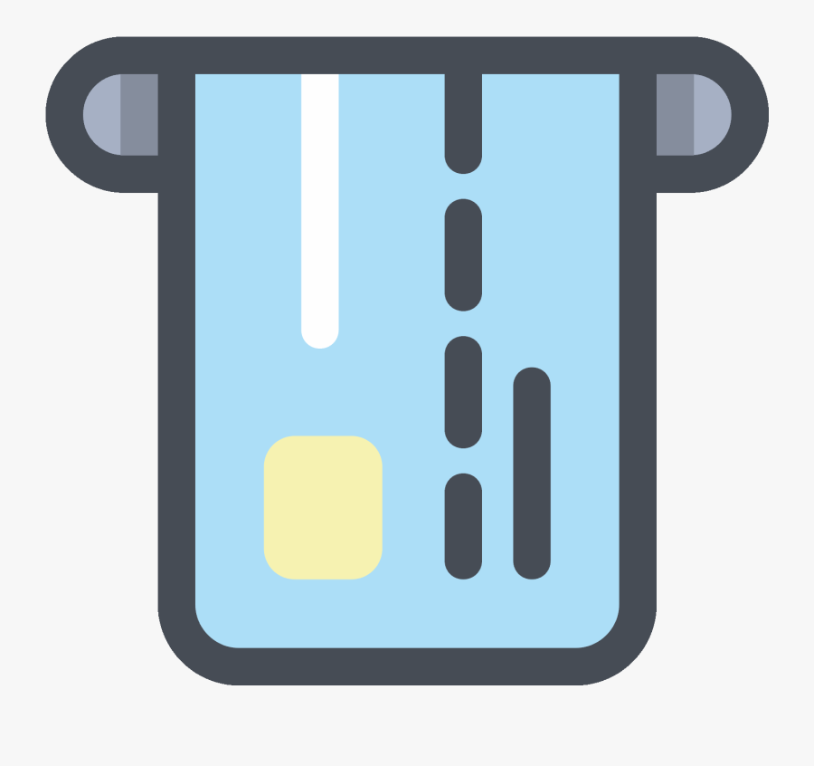 Insert Card Icon, Transparent Clipart