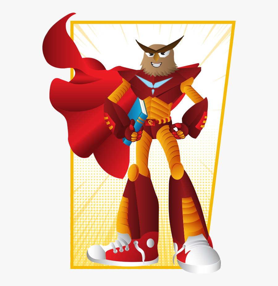 Curiosity Cruiser - Owlbotron - Cartoon, Transparent Clipart