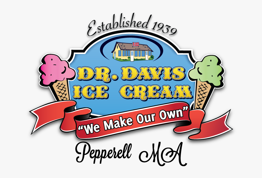 68 Mill Street - Doc Davis Ice Cream, Transparent Clipart