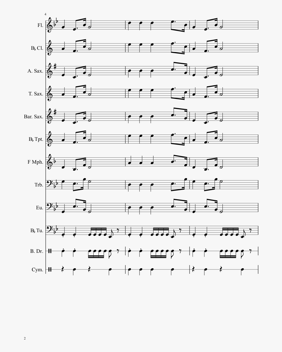 Transparent Alto Saxophone Clipart - Fire Emblem Power Hungry Fool Sheet Music, Transparent Clipart