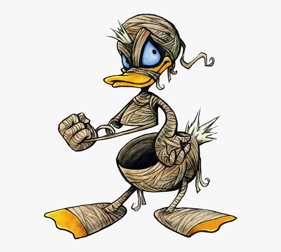 Transparent Mummy Clipart - Kingdom Hearts Halloween Town Donald, Transparent Clipart
