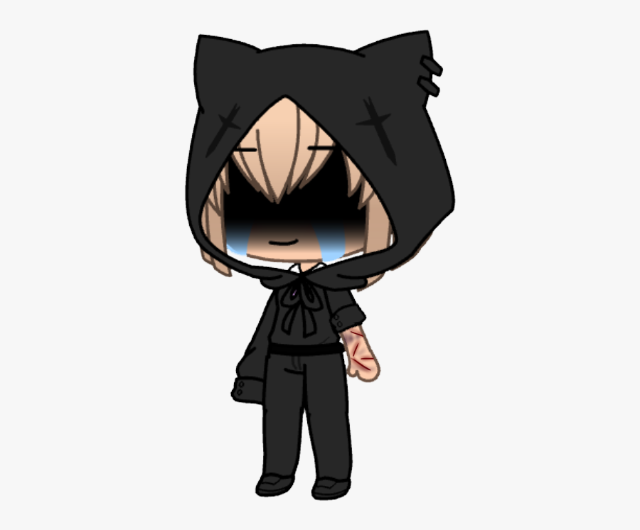 #gachalife #gacha #triste #sad #freetoedit - Tristes Imagenes De Gacha Life, Transparent Clipart