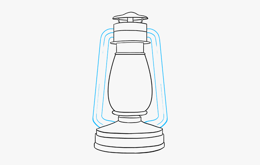 How To Draw Lantern - Lantern Drawing, Transparent Clipart
