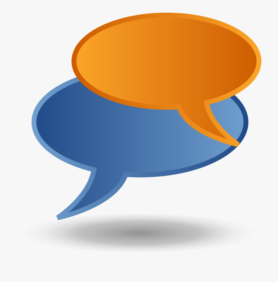 Clip Art Chat Bubbles - Chat Bubbles, Transparent Clipart