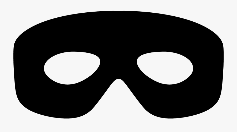 Bandit Mask Transparent, Transparent Clipart