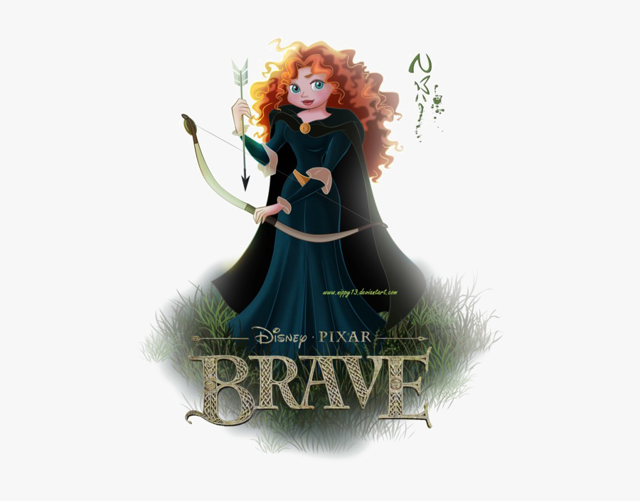 Merida Png File - Brave Disney, Transparent Clipart