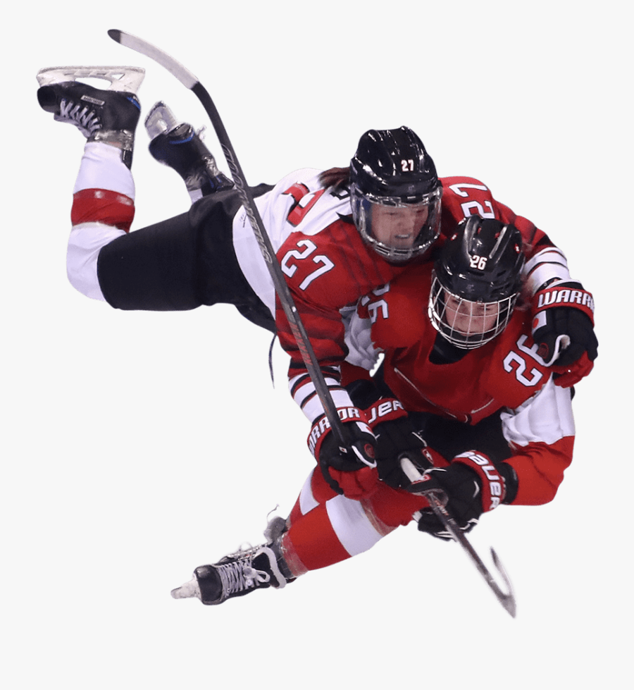 College Ice Hockey, Transparent Clipart