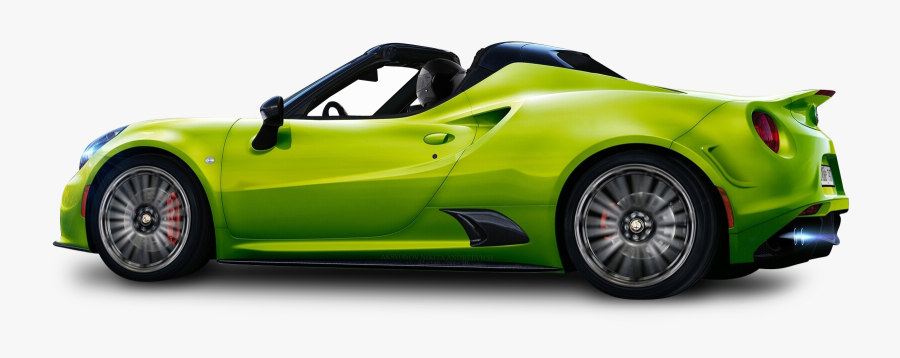 Alfa Romeo Clipart Romeo Png - Green Alfa Romeo 4c, Transparent Clipart