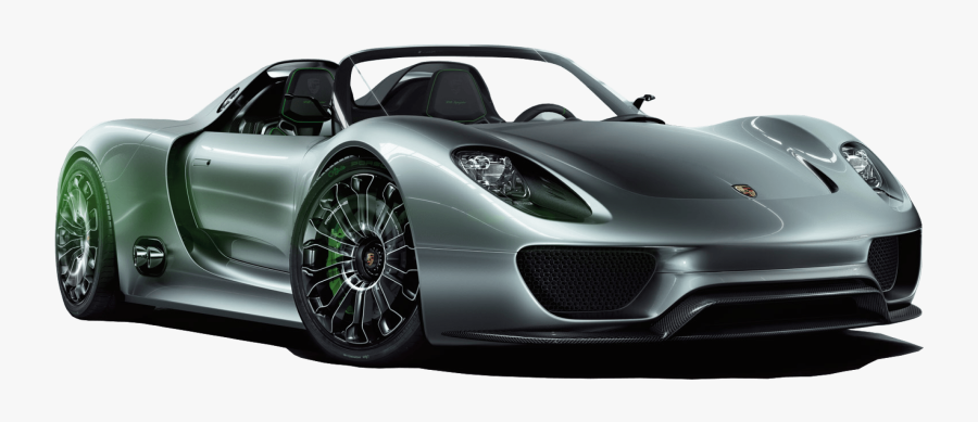 Cars Transparent Convertible - 2019 Porsche 918 Spyder, Transparent Clipart