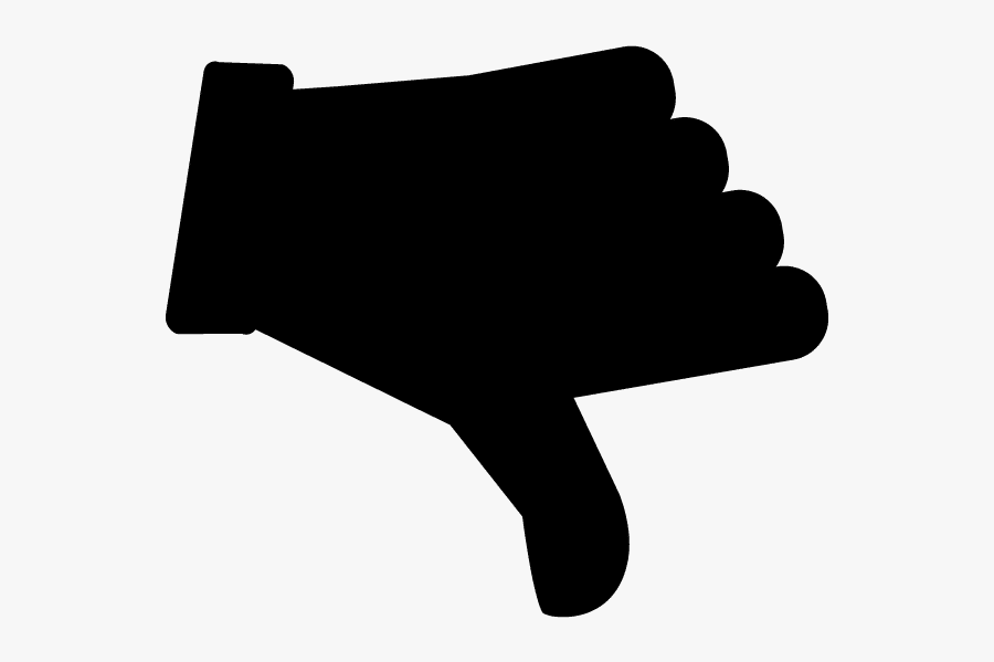 Transparent Thumbs Down Png, Transparent Clipart