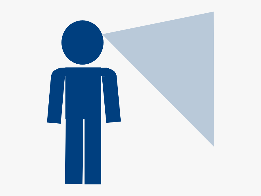 Man Sign Blue Looking Clip Art, Transparent Clipart