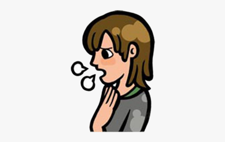 Sick Person Clipart Transparent Png - Cough Animation Png, Transparent Clipart