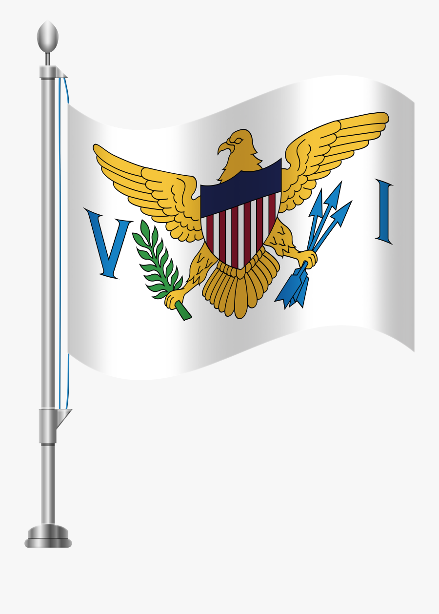 Virgin Islands Flag Png Clip Art, Transparent Clipart