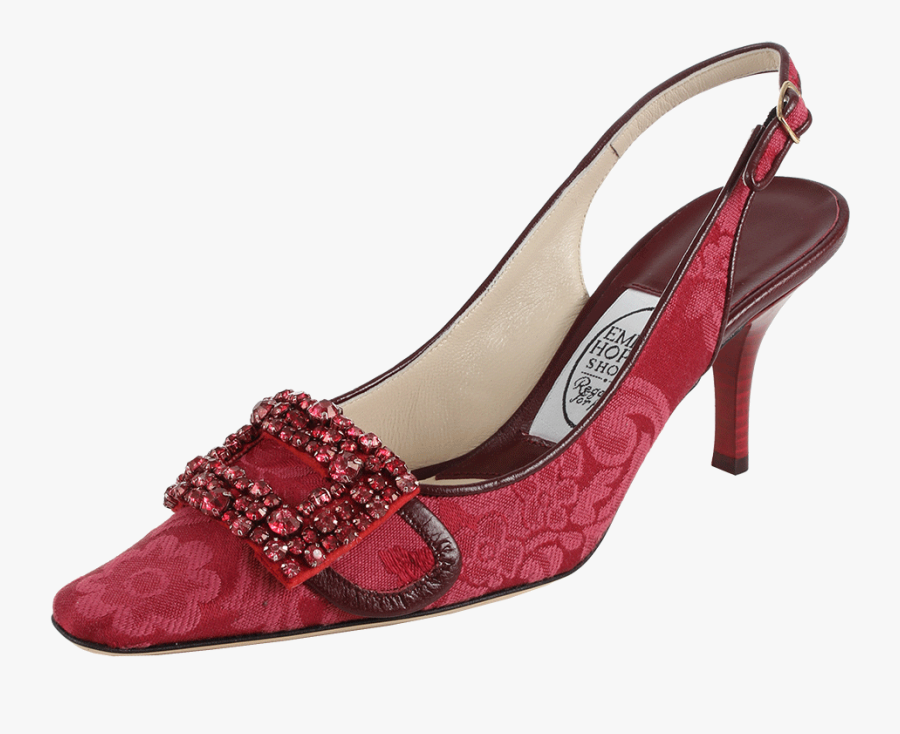 Clip Shoes Jeweled - Basic Pump, Transparent Clipart