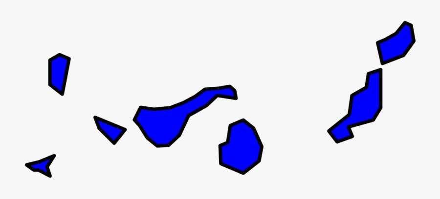 Canary Islands, Map, Geography, Spain, Islands - Canary Islands Logo Map, Transparent Clipart