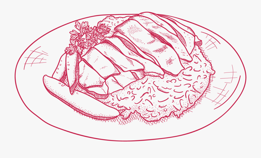 Iconic Singapore Food Illustration, Transparent Clipart