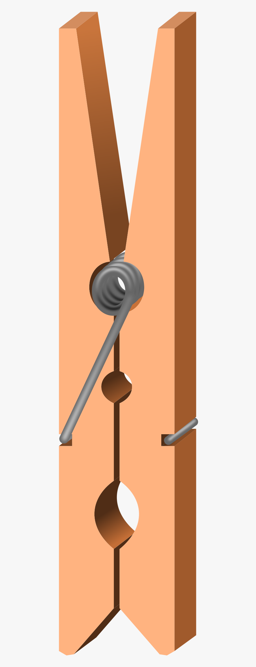 Clothes Peg Big Image - Clothes Pin Png, Transparent Clipart