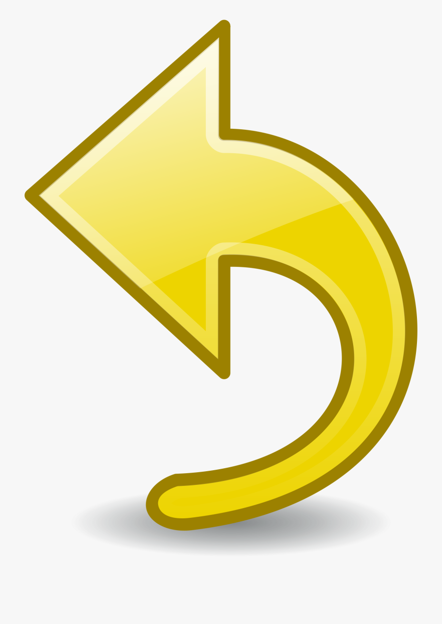 Arrow Sign Symbol Computer Icons Yellow - Tanda Panah Kuning Png, Transparent Clipart