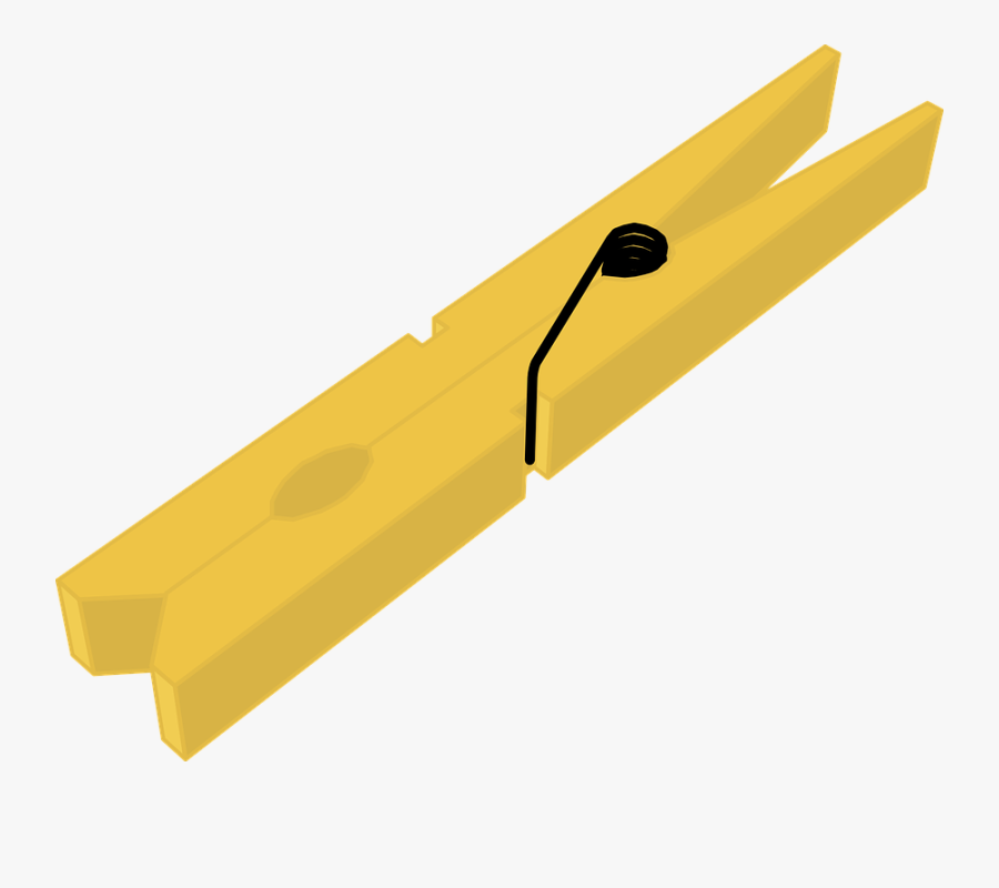 Transparent Clothespin Clipart - Clothes Peg Clipart, Transparent Clipart