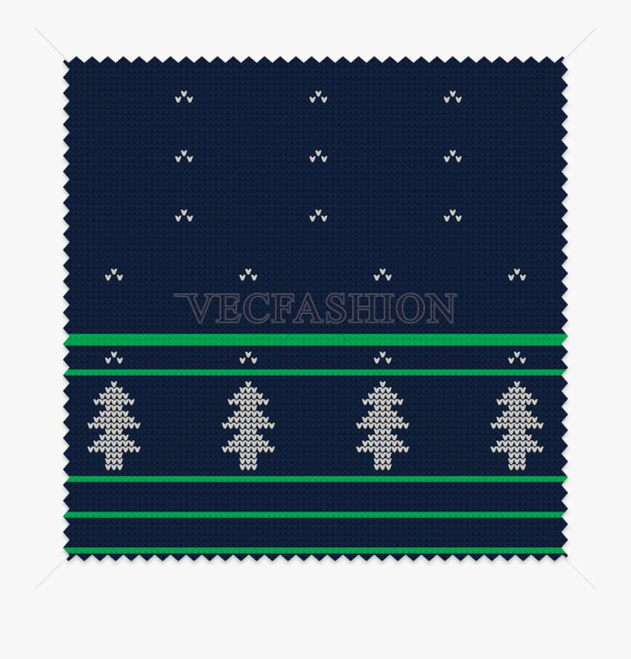 Clip Art Fabric Textures Vecfashion Christmas - Postage Stamp, Transparent Clipart