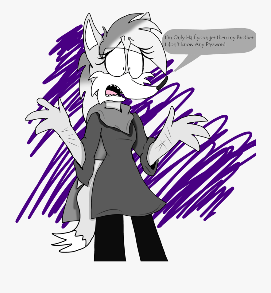 Darkwolf As Rocko"s Modern Life By Kitsunekawaiigirl - Illustration, Transparent Clipart