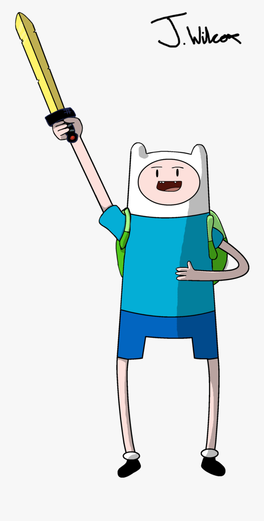 Make Sure To Clean Your Wall With A Dry Cloth/towel - Time Of Adventure Finn, Transparent Clipart