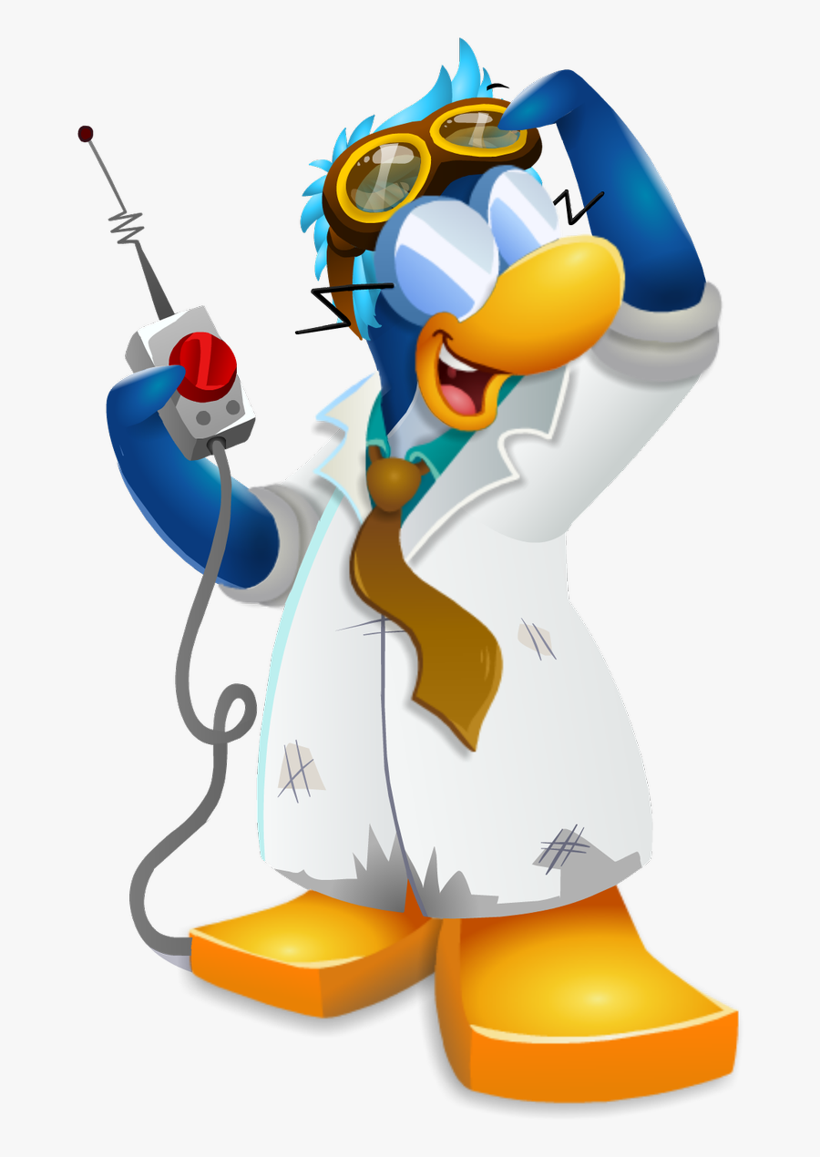 Beard Clipart Club Penguin - Club Penguin Island Gary, Transparent Clipart