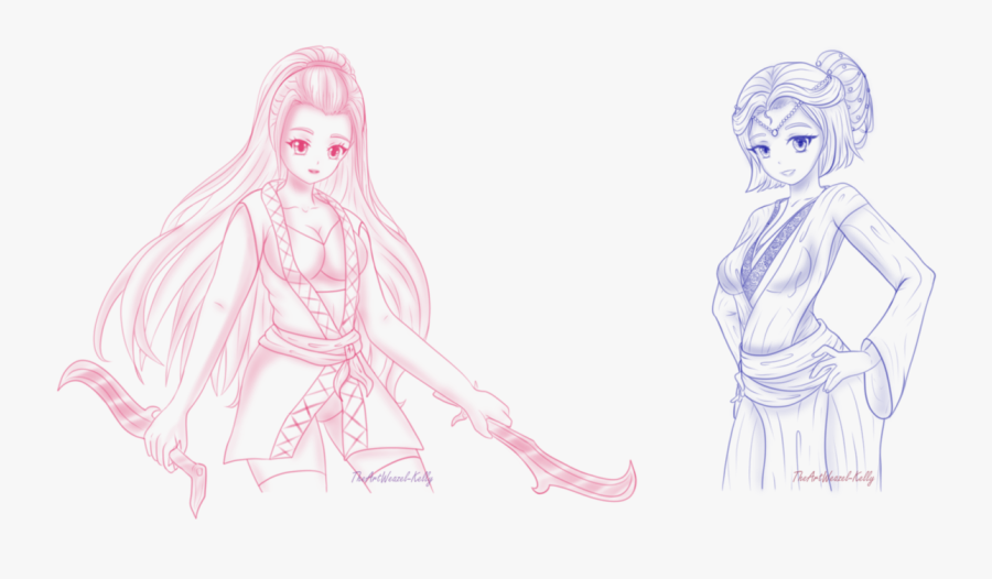 Iduna Haya - Sketch, Transparent Clipart