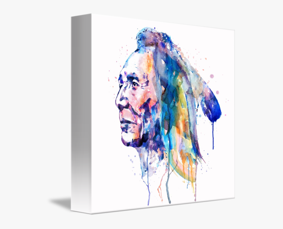 Drawing Wall Native American - Dibujos En Cuadros Para Hombres, Transparent Clipart