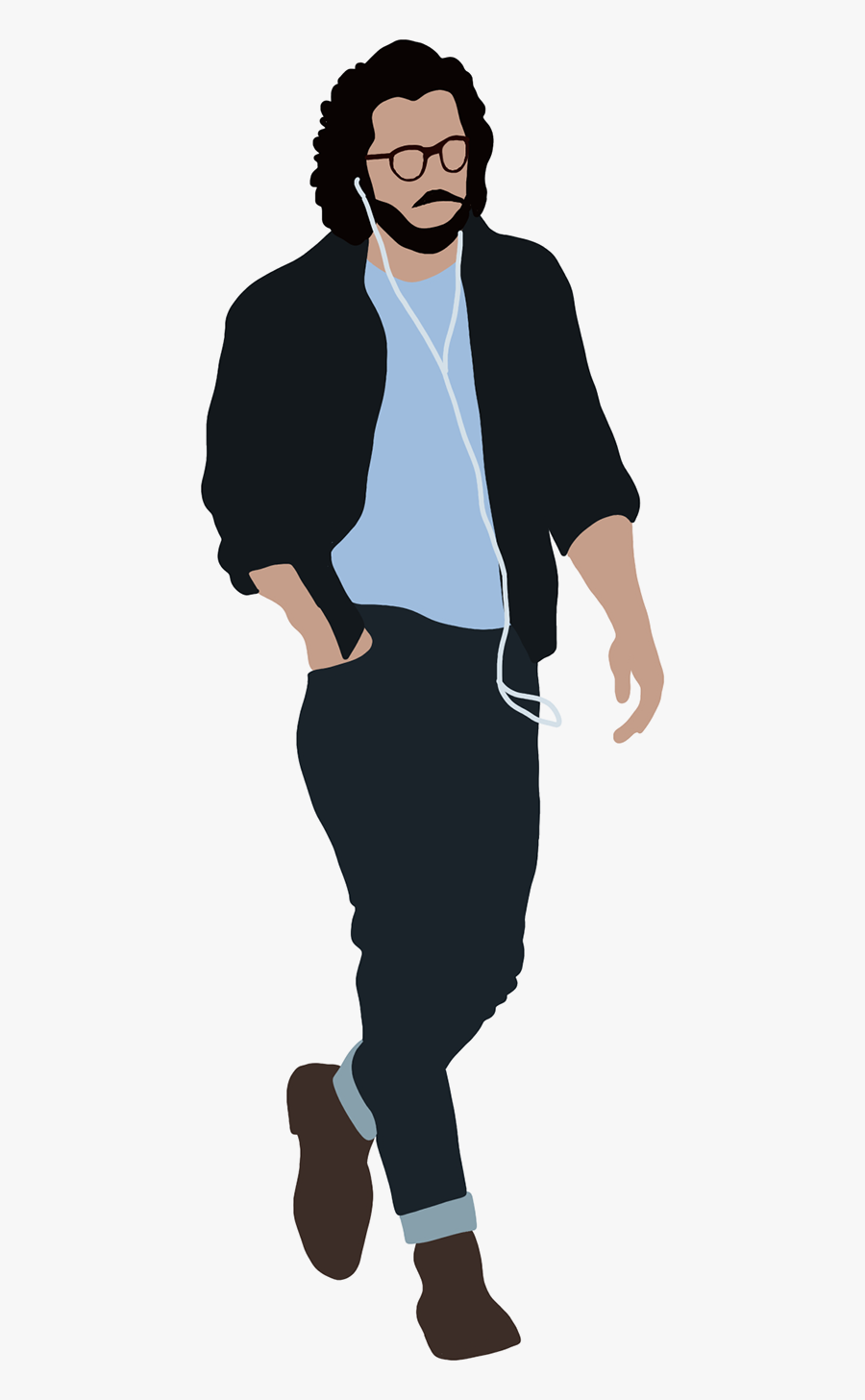 People Flat Illustration On Behance People Png, Cut - People Human Cut Out Png, Transparent Clipart