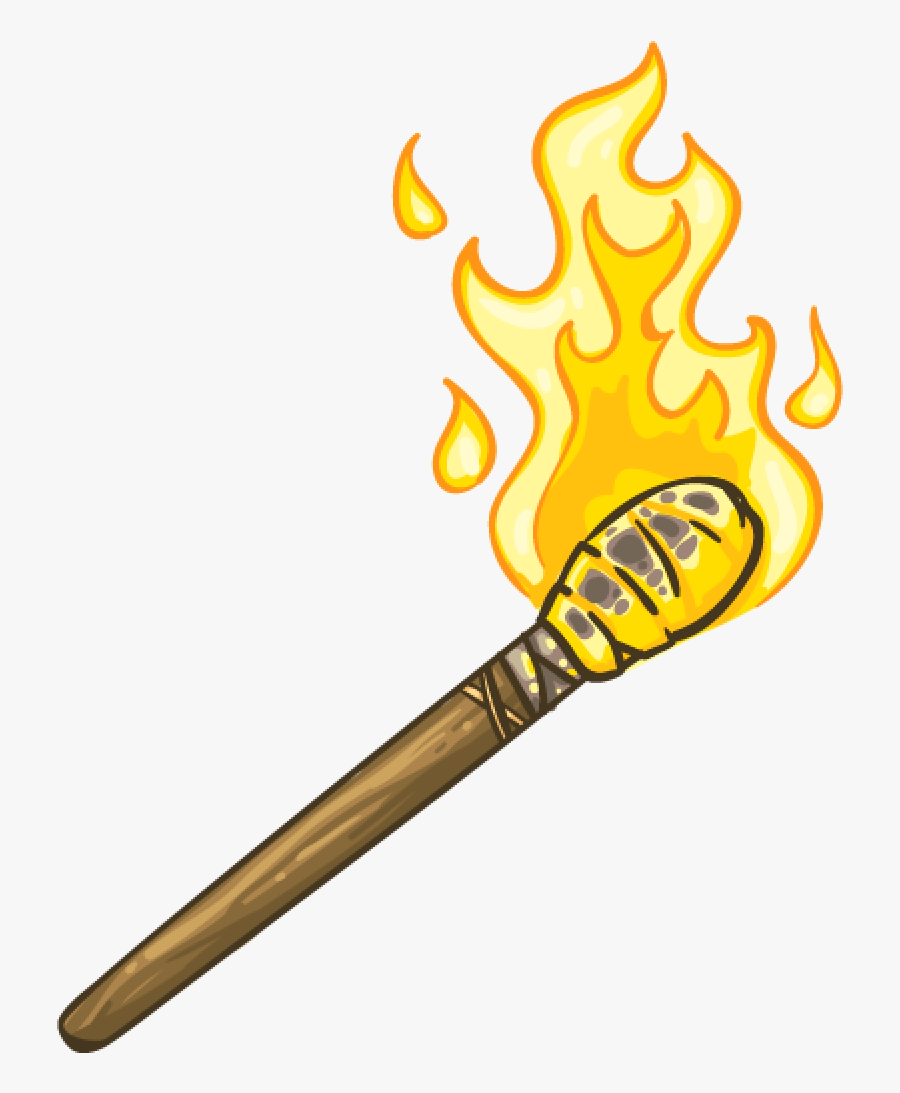 Torch Png - Torches And Pitchforks Png, Transparent Clipart