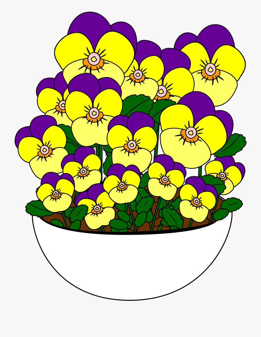 Stiefm C3 Bctterchen Clipart Als Bilder Und Zeichnung - Clipart Stiefmütterchen Kostenlos, Transparent Clipart