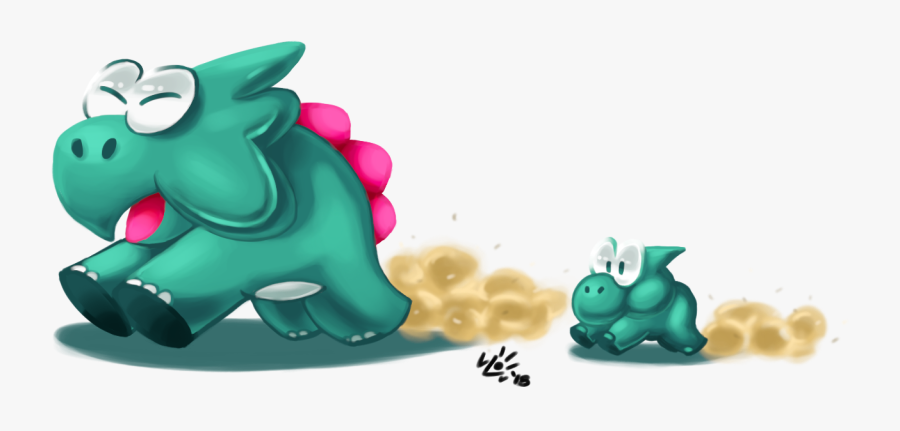 Mario Dino Torch, Transparent Clipart