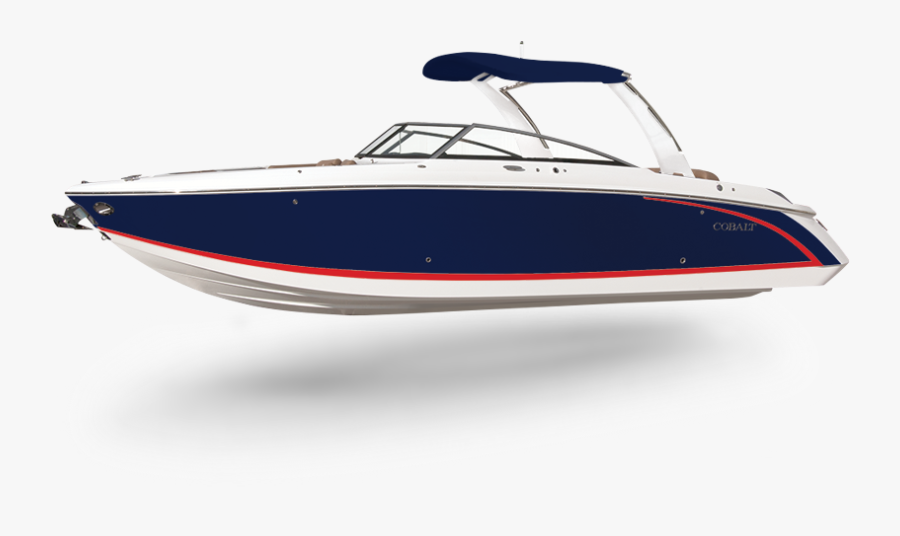 Flagpole Clip Boat - 25 Foot Cobalt Boats, Transparent Clipart