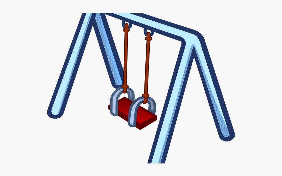 Swing Clipart Cute - Black And White Clipart Swing, Transparent Clipart