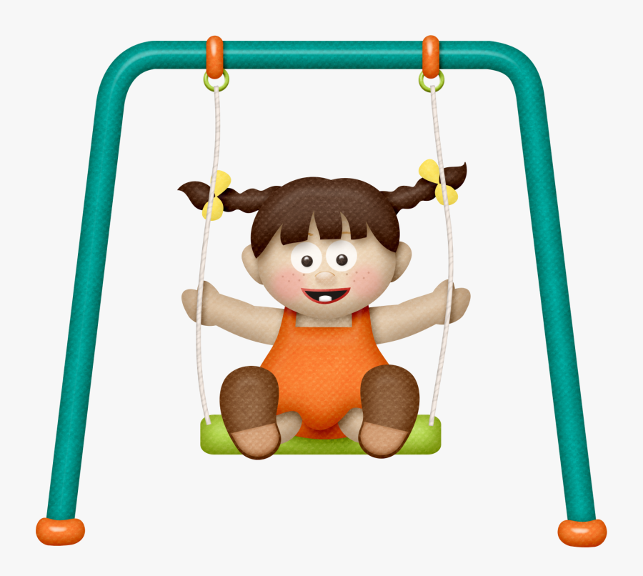Swing Clipart Png , Png Download - Children In A Swing Clipart Transparent Background, Transparent Clipart