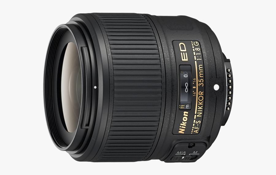 Nikon Af S 35mm F1 8g, Transparent Clipart
