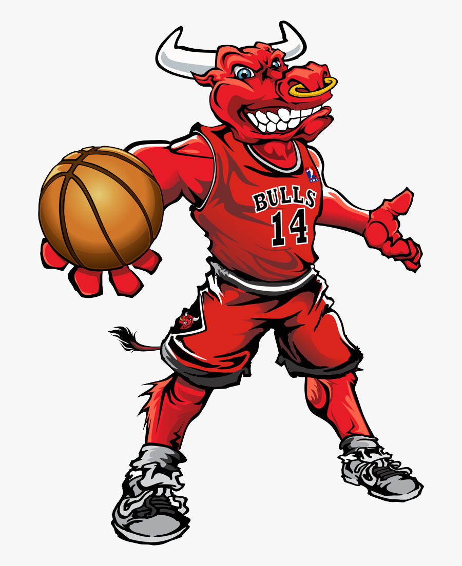 Transparent Clipart Of Basketball - Benny The Bull Art, Transparent Clipart