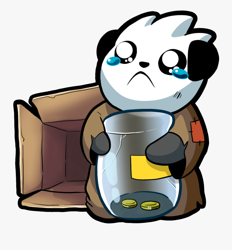 Cute Panda Emoji Discord, Transparent Clipart