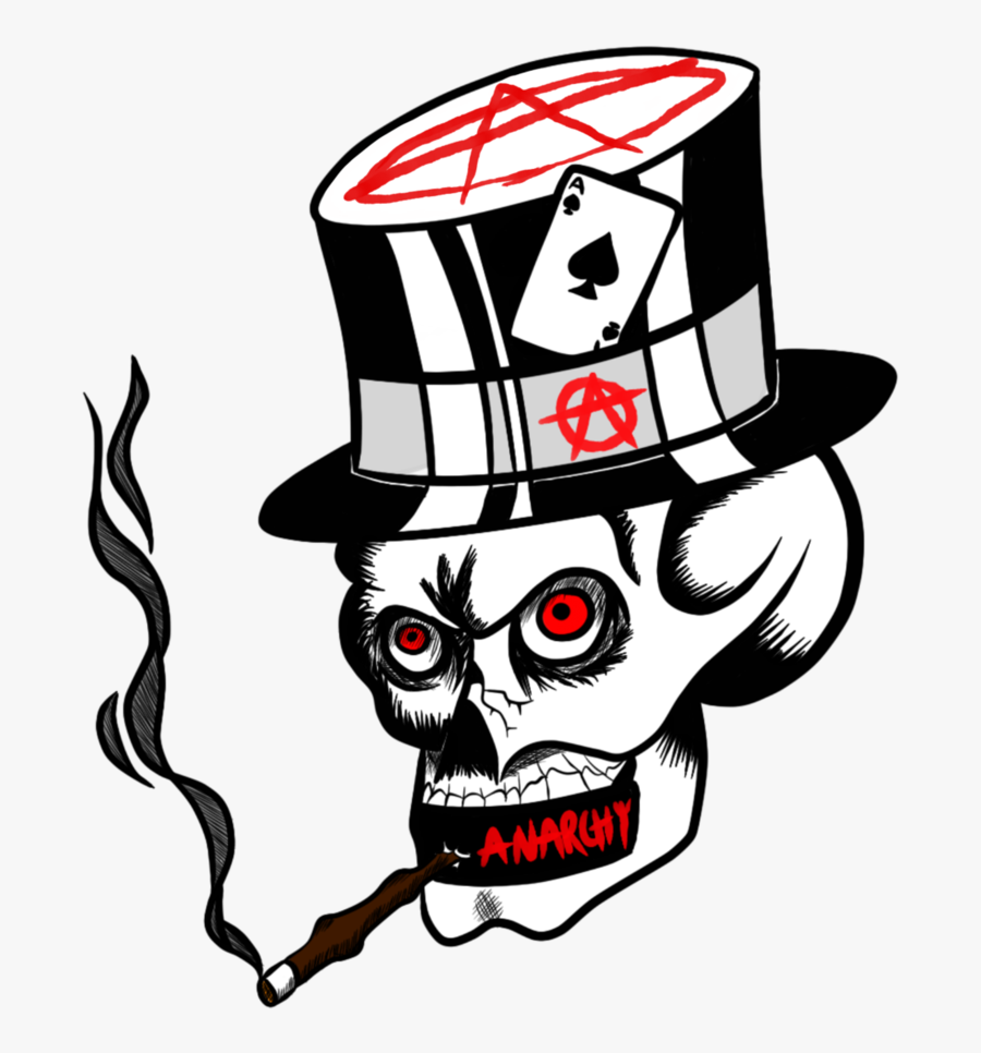 Clip Art Skull Tattoos With Hats - T Shirt Tattoo Png, Transparent Clipart