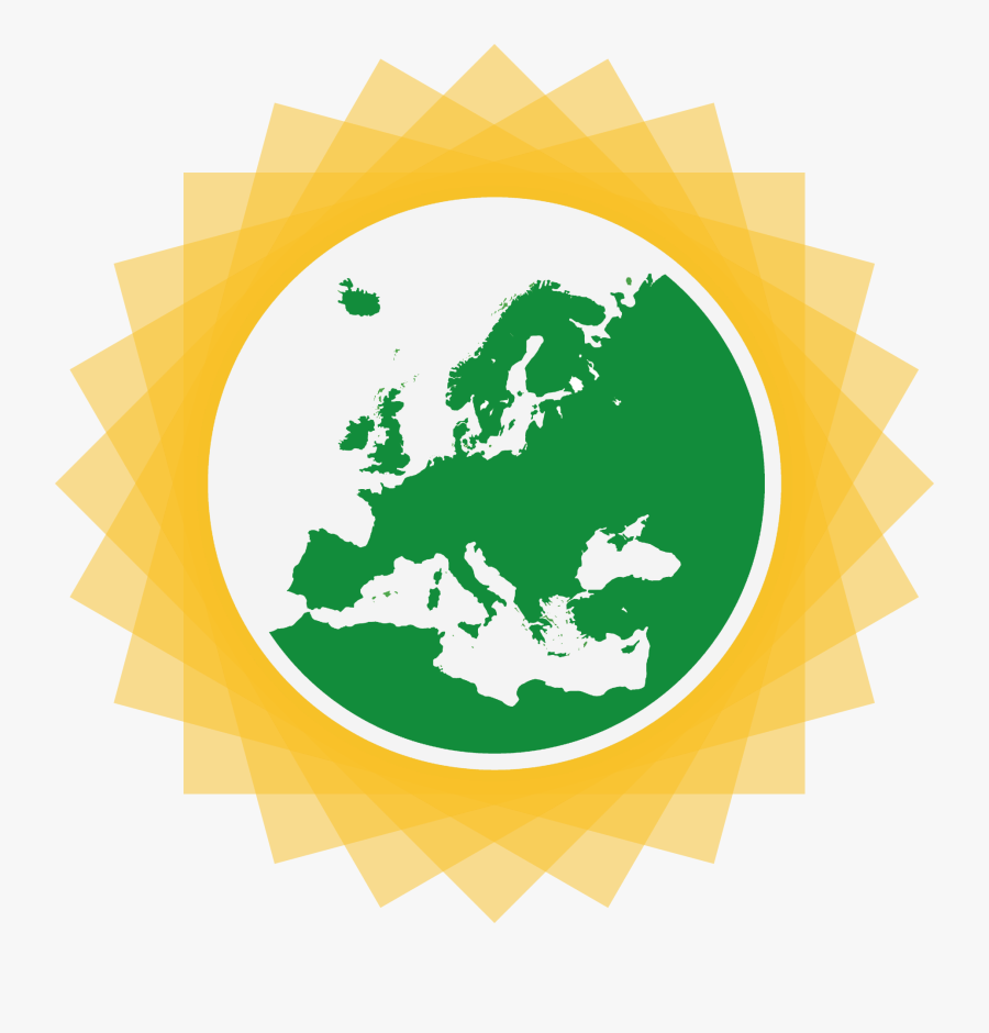 Office Assistant Clipart - Europe Major Religions Map, Transparent Clipart