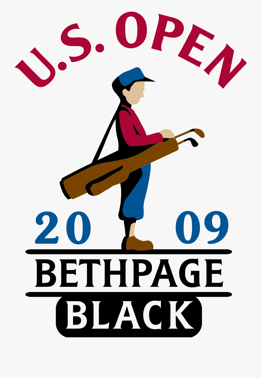 U S Golf - Bethpage Us Open Logo, Transparent Clipart
