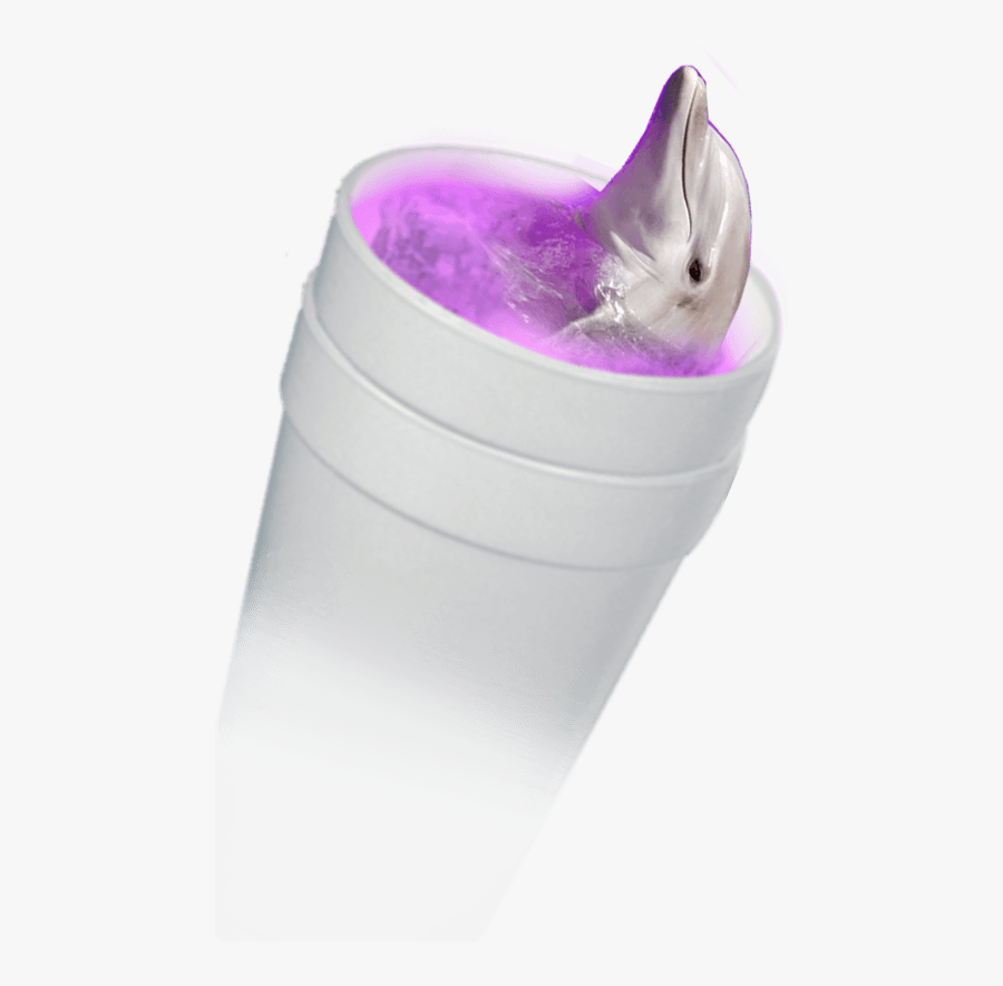 Purple Lean Png - Double Cup, Transparent Clipart