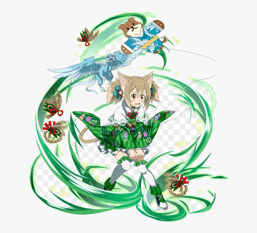 Sword Art Online Auspicious Silica Clipart Transparent - Sword Art Online Memory Defrag Silica, Transparent Clipart