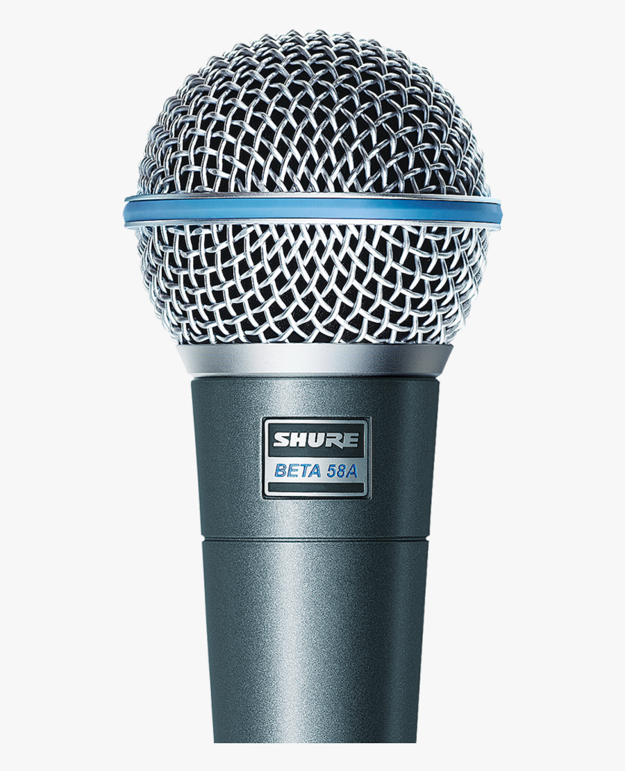 Beta 58a Microphone, Transparent Clipart