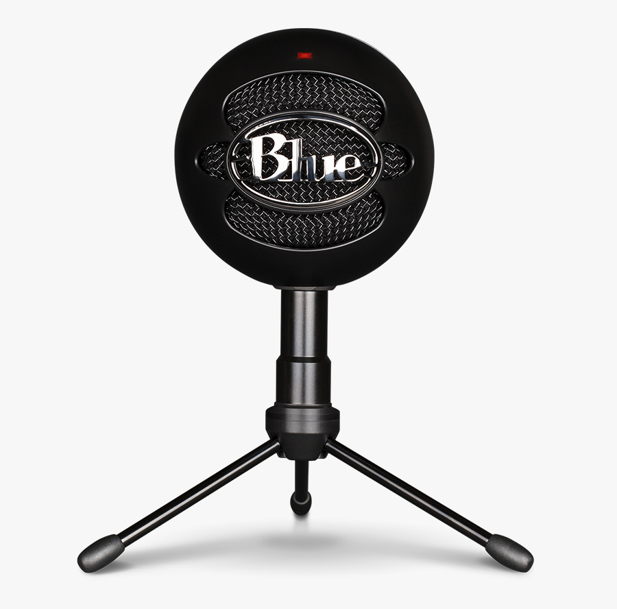 Blue Snowball Ice - Blue Microphone Snowball Ice Black, Transparent Clipart