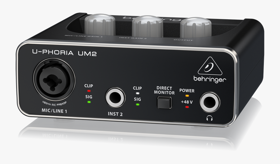 Behringer Um2 U Phoria, Transparent Clipart