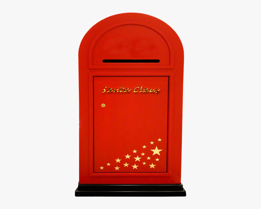 Mailbox Postbox Png - Christmas Post Box Png, Transparent Clipart